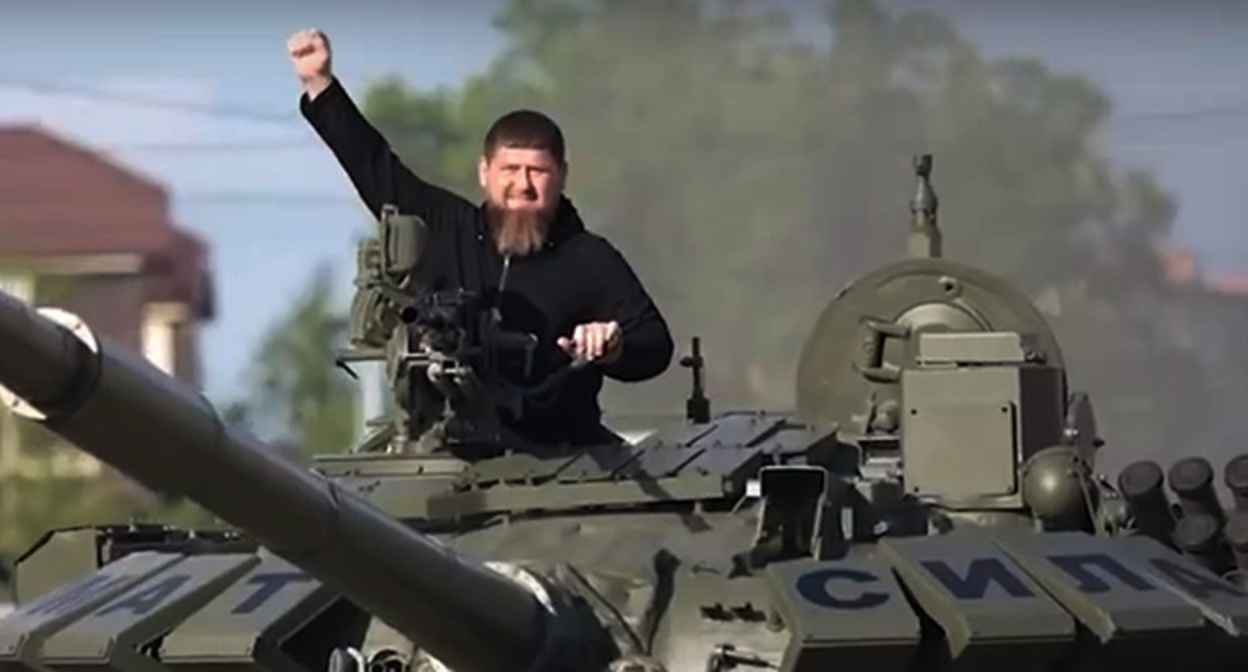 Ахмат Кадыров. Скриншот видео / t.me/Kaadyrov_95