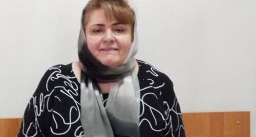 Зарема Мусаева в суде. Фото: "Команда против пыток" Зарема Мусаева в суде. Фото: "Команда против пыток"