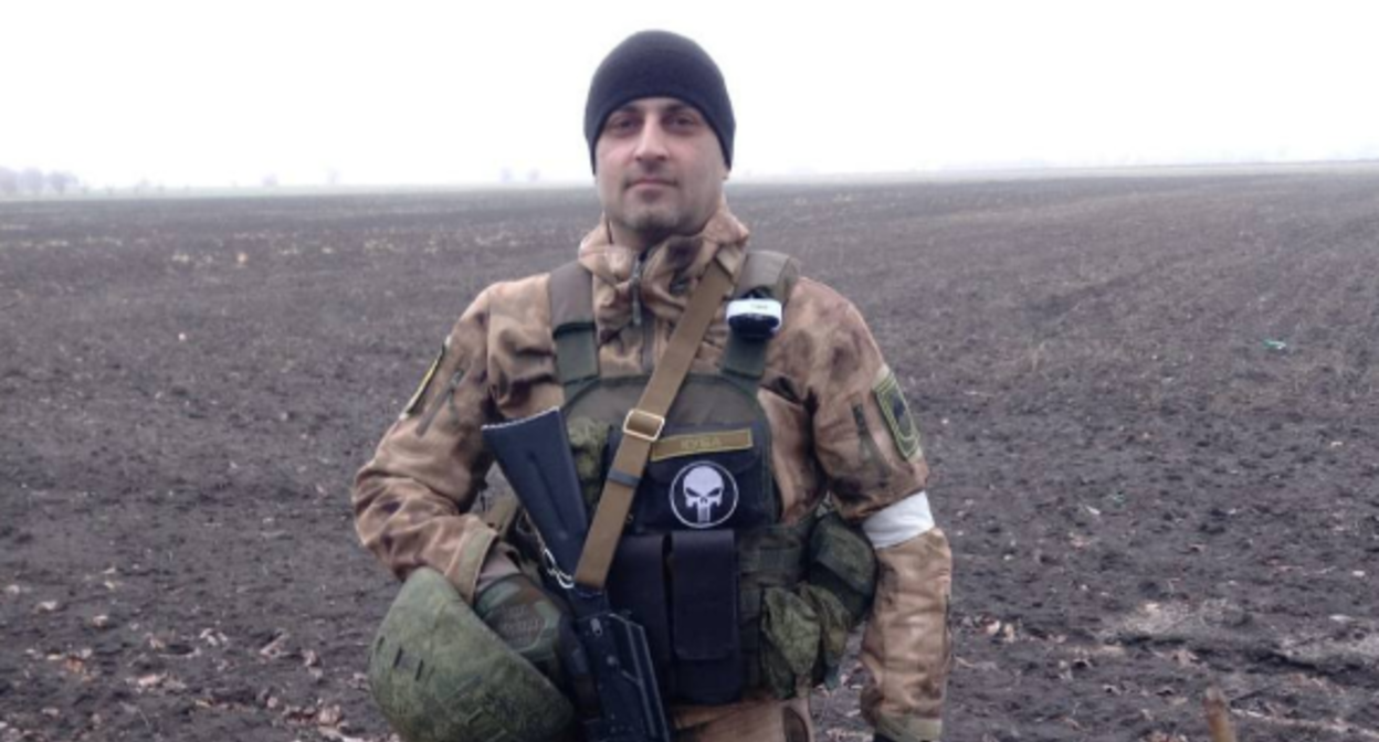 Курбан-Али Алиев. Скриншот фото из Telegram-канала Магомеда Исакова от 10.07.23, https://t.me/glavaizberbasha/3227
