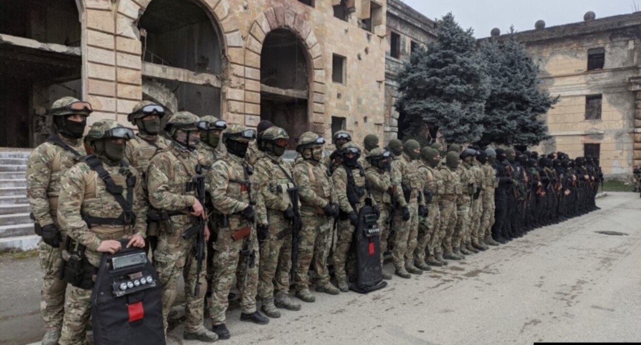 Российские военнослужащие в Абхазии. Фото: apsnypress.info