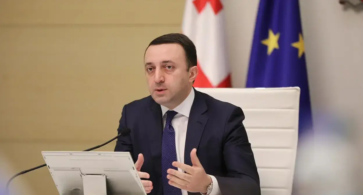 Ираклий Гарибашвили. Фото: пресс-служба правительства Грузии