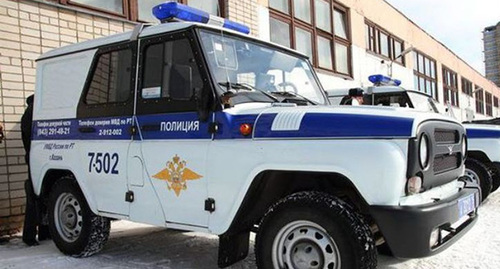 Полицейские машины. Фото: https://riadagestan.ru
