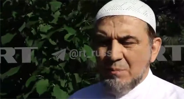 Ахмед Абусупьянов. Кадр видео https://www.instagram.com/reel/C8ZVYN2s10C/ (Instagram принадлежит компании Meta, деятельность которой запрещена в России)