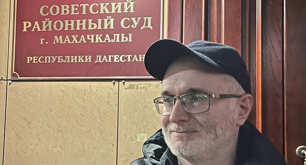 Магомед Магомедов 15 января 2024 года. Фото https://t.me/chernovik/66414

