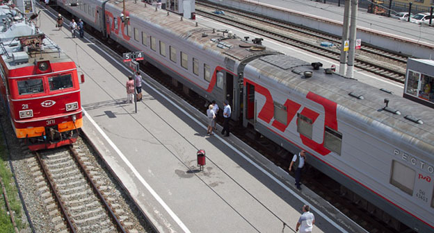 Поезда. Фото: пресс-служба администрации Волгоградской области