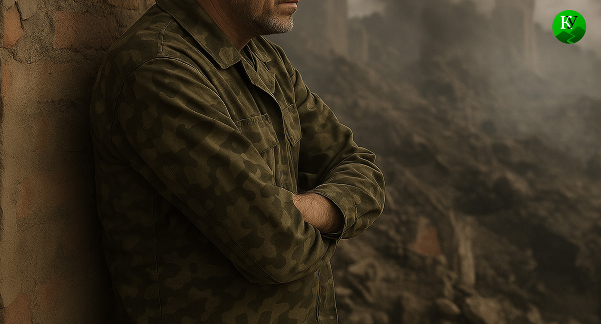 Военный на СВО. Иллюстрация создана «Кавказским узлом» с помощью ИИ в программе Copilot