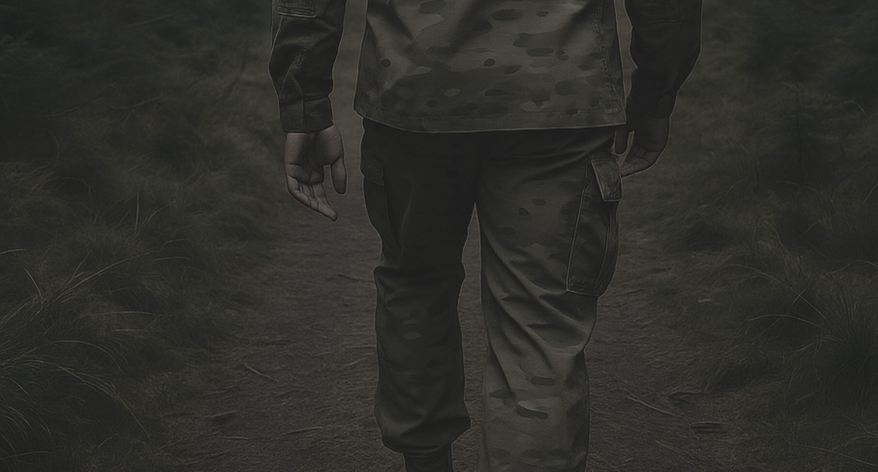 Военный на СВО. Иллюстрация создана «Кавказским узлом» с помощью ИИ в программе Copilot