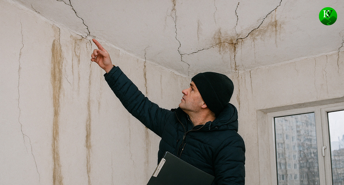 Проверка аварийного дома. Иллюстрация создана "Кавказским узлом" с помощью ИИ в программе Copilot