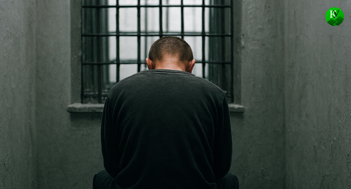 Заключенный. Иллюстрация создана «Кавказским узлом» с помощью ИИ в программе Copilot