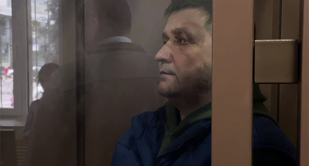 Александр Власов в зале суда. 30 сентября 2025 г. Фото: https://t.me/opskuban/1311