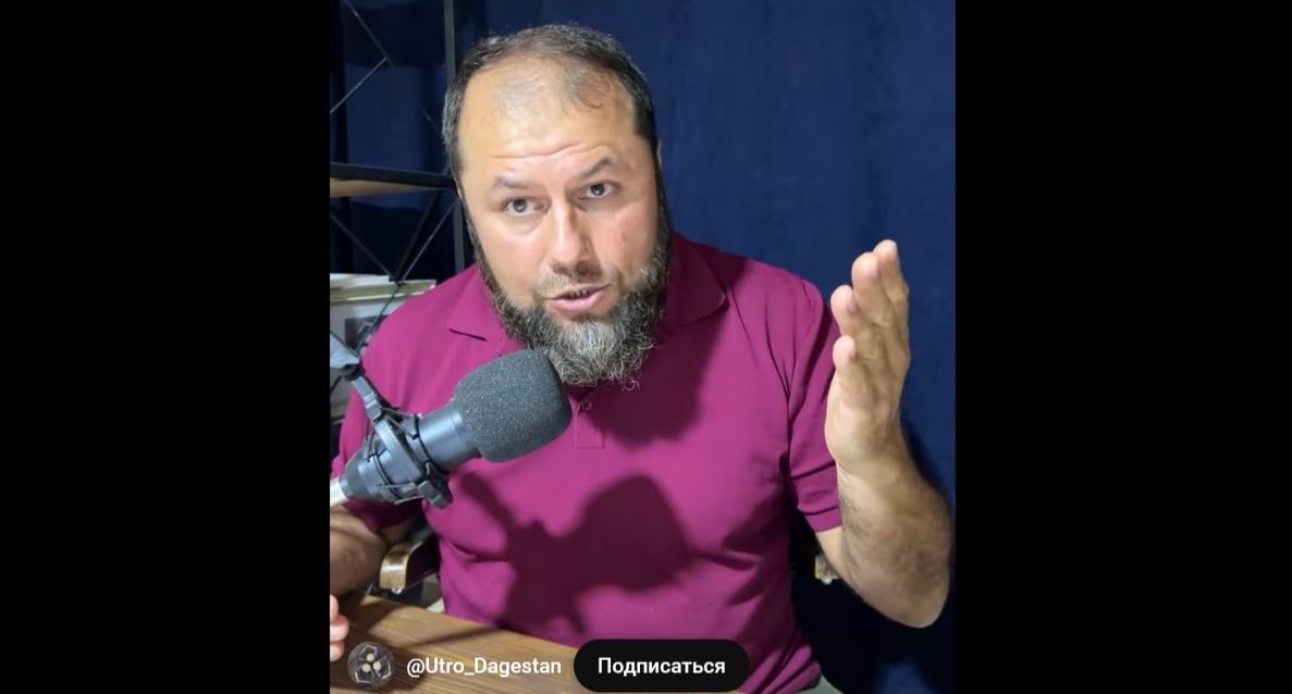 Абакар Абакаров. Кадр видео YouTube-канала "Утро Дагестан" от 3 октября, https://www.youtube.com/shorts/H24FBbco_7A