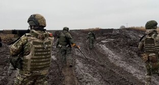 Участники военной операции на Украине. Кадр видео Минобороны https://function.mil.ru