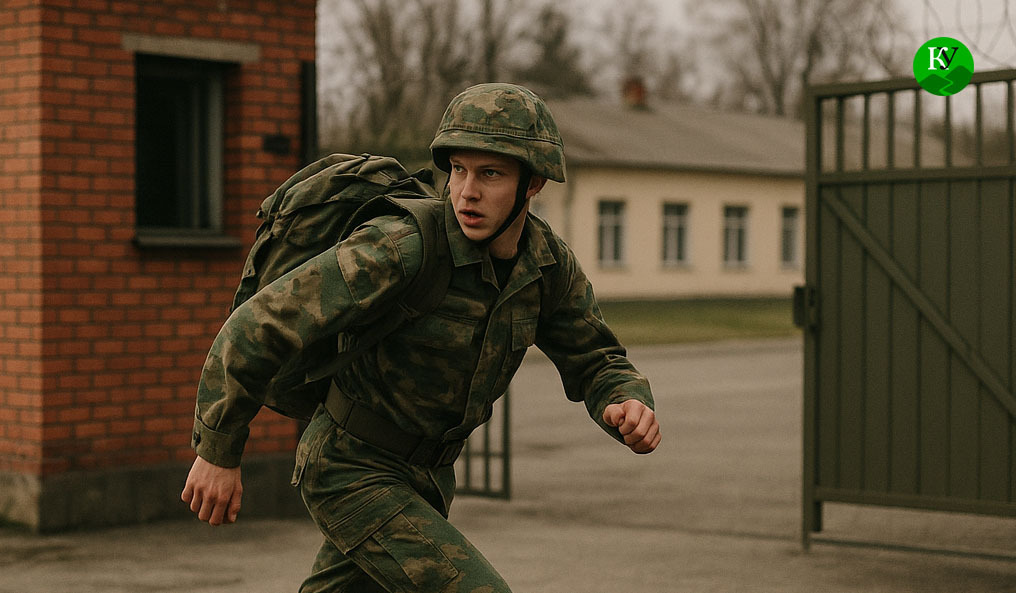 Военнослужащий. Иллюстрация "Кавказского узла" созданная при помощи ИИ в программе Copilot