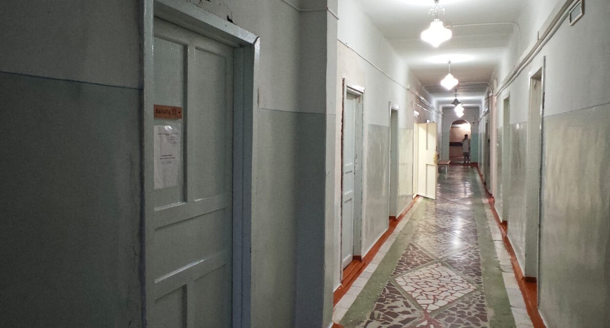 Помещение республиканского пульмонологического центра в Фиагдоне. Фото: Газета "Северная Осетия" / Telegram
