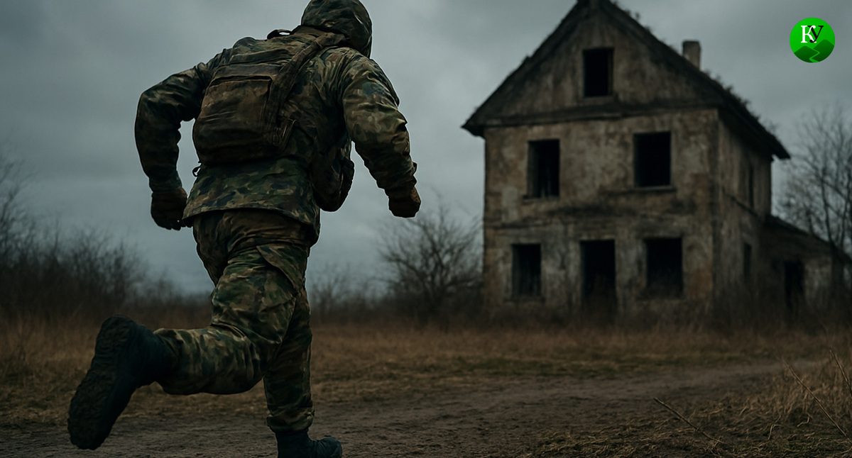 Военный на СВО. Иллюстрация создана «Кавказским узлом» с помощью ИИ в программе Copilot