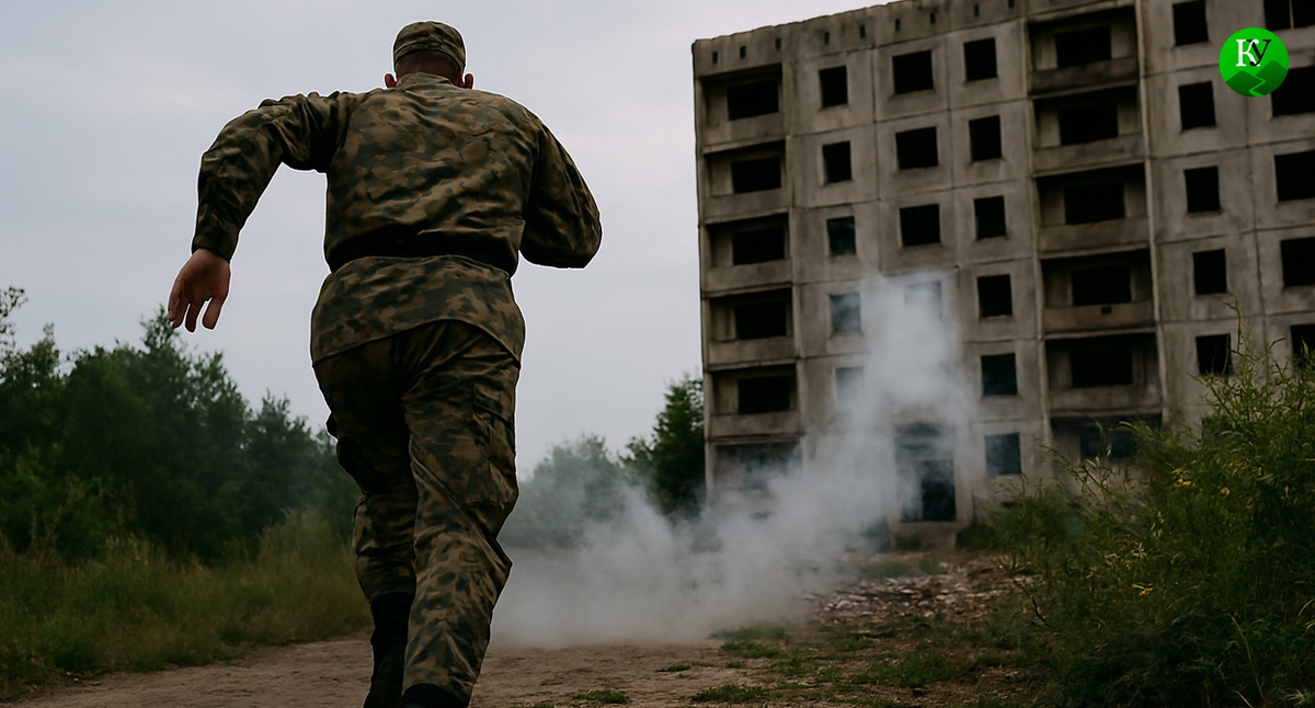 Военный на СВО. Иллюстрация создана «Кавказским узлом» с помощью ИИ в программе Copilot