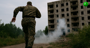 Военный на СВО. Иллюстрация создана «Кавказским узлом» с помощью ИИ в программе Copilot