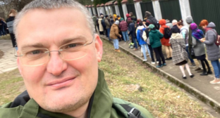 Михаил Беньяш (признан иноагентом). Скриншот фото из его telegram-канала от 17.03.24, https://t.me/benyash/3495.