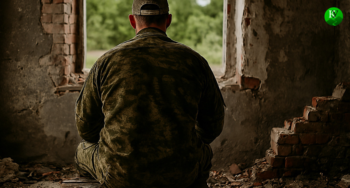 Военный на СВО. Иллюстрация создана «Кавказским узлом» с помощью ИИ в программе Copilot