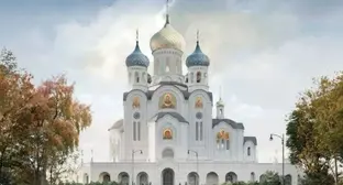 Проект храма на набережной микрорайона Юбилейный. Фото: t.me/mitropoliakubanru
