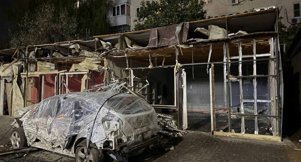 Поврежденный в Батайске. Октябрь 2025 г. Фото: Telegram-канал главы города Батайска