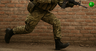 Военный на СВО. Иллюстрация создана «Кавказским узлом» с помощью ИИ в программе Copilot