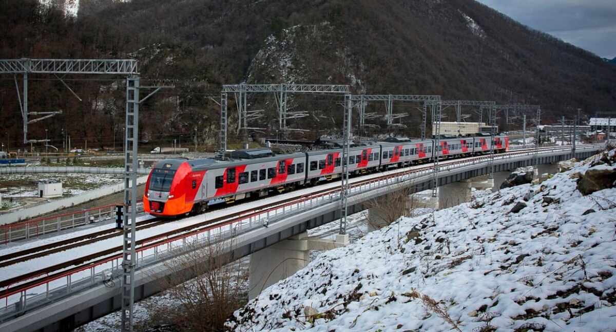 Поезд. Фото: СКЖД / Telegram