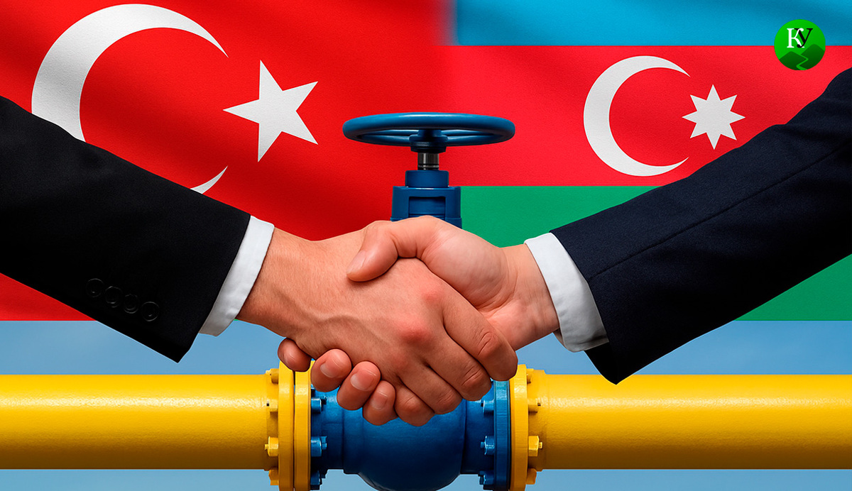 Заключение контракта о поставке газа. Иллюстрация создана «Кавказским узлом» с помощью ИИ в программе Copilot