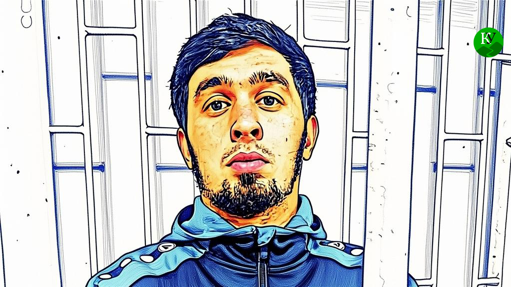 Мансур Мовлаев. Иллюстрация создана "Кавказским узлом" при помощи ИИ в Copilot