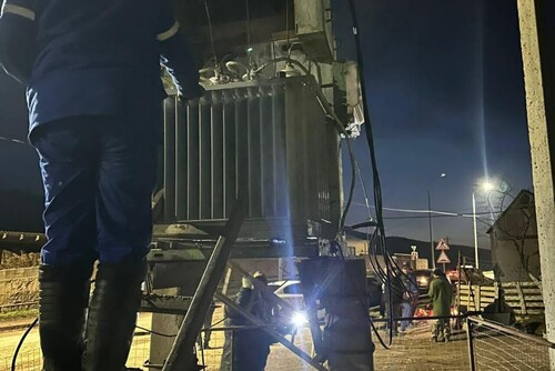 Устранение неполадок с электричеством. Фото: Администрация Казбековского района