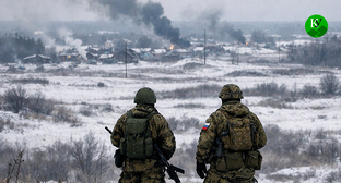 Военнослужащие. Иллюстрация создана "Кавказским узлом" при помощи ИИ в программе Copilot