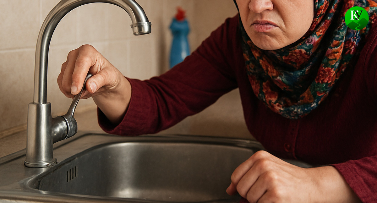 Отключение воды. Иллюстрация создана «Кавказским узлом» с помощью ИИ в программе Copilot Отключение воды. Иллюстрация создана «Кавказским узлом» с помощью ИИ в программе Copilot