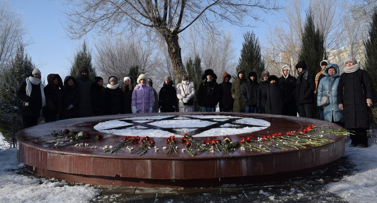 Митинг памяти жертв Холокоста. Волгоград, 27 января 2026 года. Фото: "Волгоградская еврейская община" https://vk.com/volgobshina