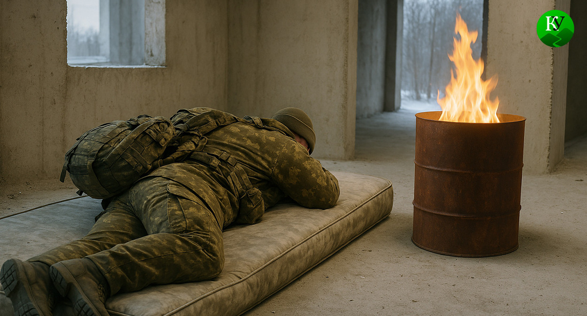 Военный на СВО. Иллюстрация создана «Кавказским узлом» с помощью ИИ в программе Copilot