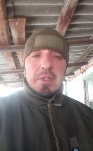 Кадр видеообращение военного на СВО к президенту РФ и главе Дагестана Сергею Меликову. Фото: Тут Дагестан / Telegram-канал