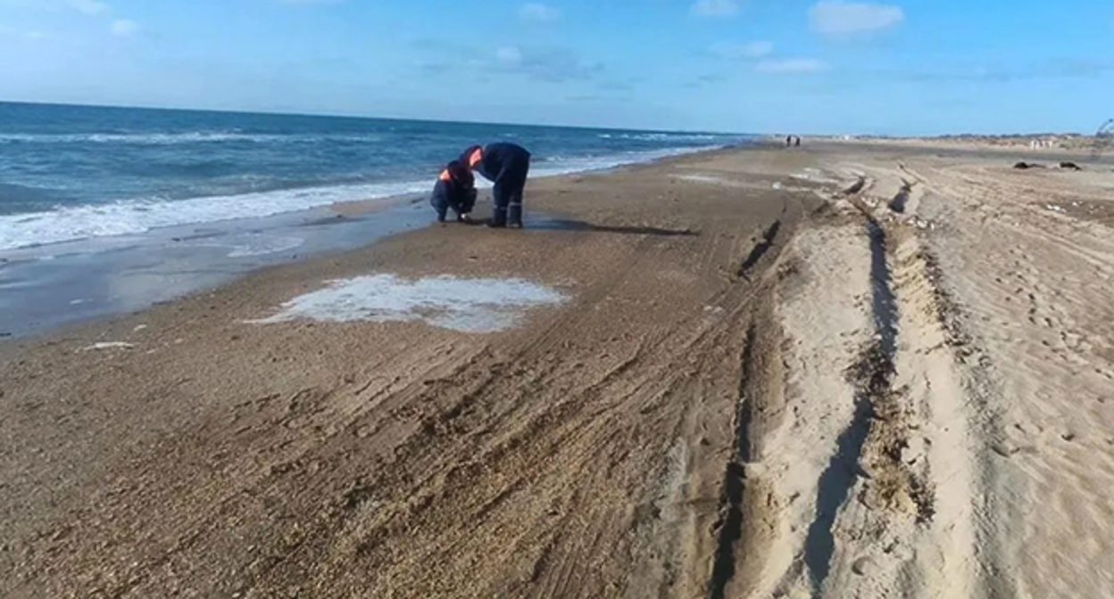 Пляж в Анапе. Фото: https://t.me/opershtab23/14901