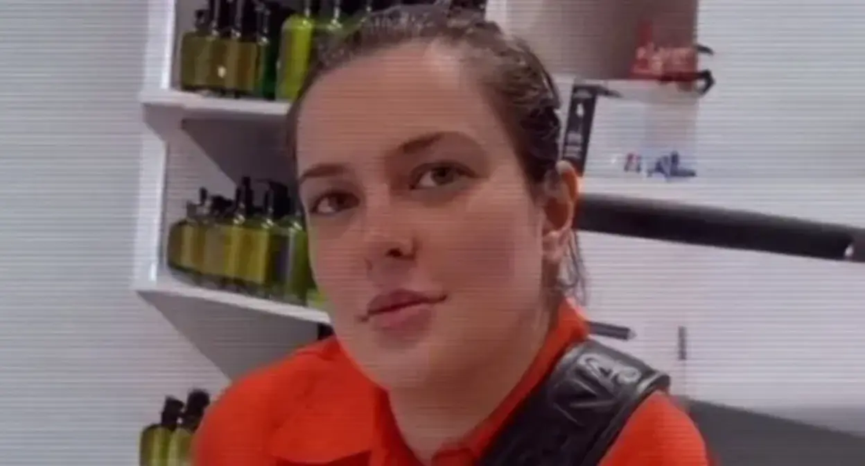 Алия Оздамирова. Скриншот фото https://t.me/sksosorg/1612 (Кризисная группа СК SOS" признана иноагентом) от 13.11.25