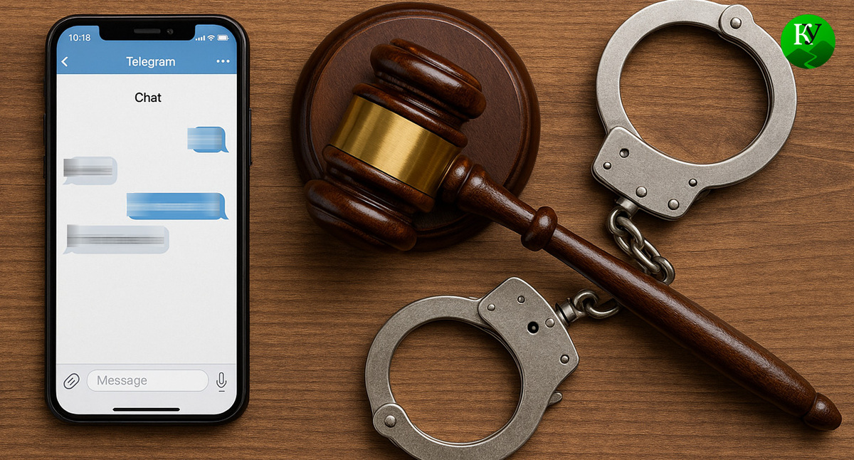 Смартфон и наручники. Иллюстрация создана «Кавказским узлом» с помощью ИИ в программе Copilot Смартфон и наручники. Иллюстрация создана «Кавказским узлом» с помощью ИИ в программе Copilot