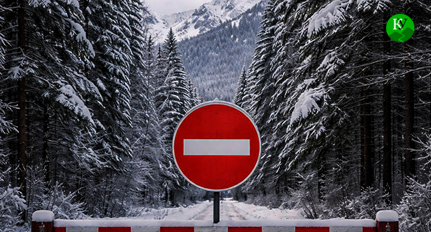 Знак о запрете проезда. Иллюстрация создана «Кавказским узлом» с помощью ИИ в программе Copilot Знак о запрете проезда. Иллюстрация создана «Кавказским узлом» с помощью ИИ в программе Copilot