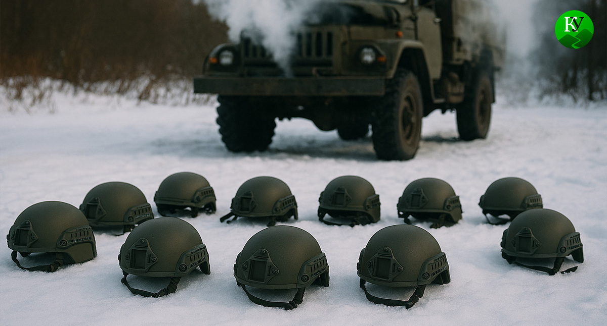 Каски военных. Иллюстрация создана «Кавказским узлом» с помощью ИИ в программе Copilot Каски военных. Иллюстрация создана «Кавказским узлом» с помощью ИИ в программе Copilot