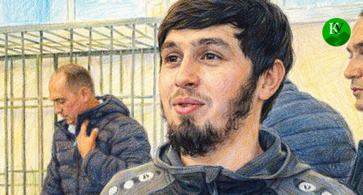 Мансур Мовлаев. Иллюстрация создана "Кавказским узлом" при помощи ИИ в програме Copilot