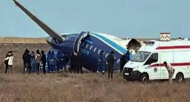 Катастрофа самолета AZAL. 25 декабря 2024 г. Фото: https://day.az