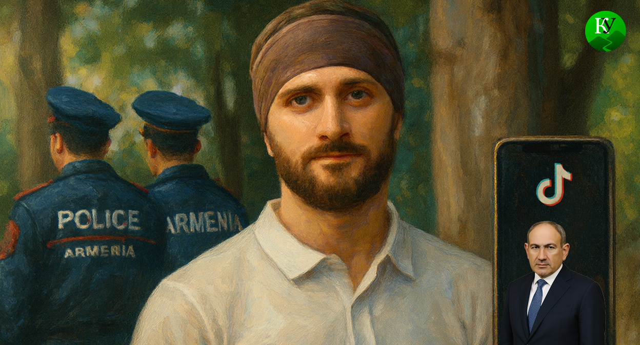 Айк Егян. Иллюстрация создана «Кавказским узлом» с помощью ИИ в программе Copilot