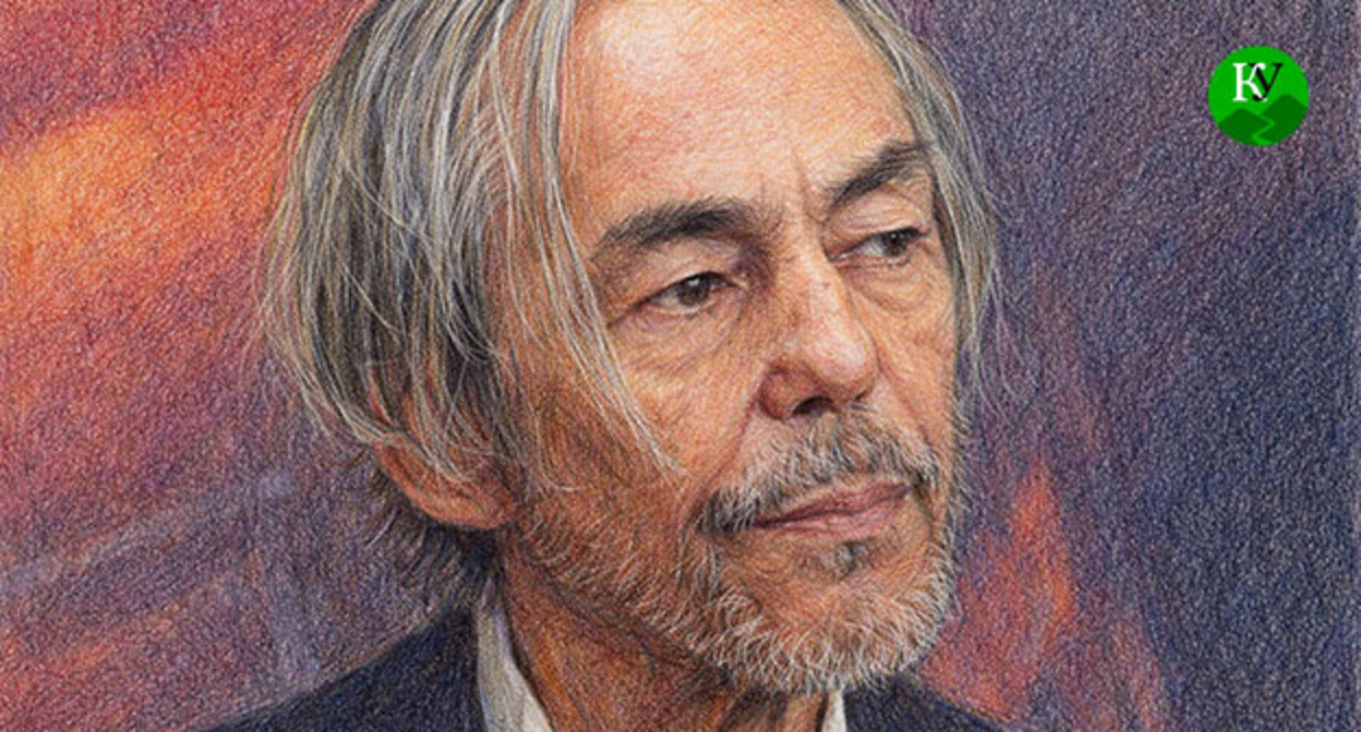 Умар Джабраилов. Иллюстрация создана "Кавказским узлом" при помощи ИИ в программе Copilot