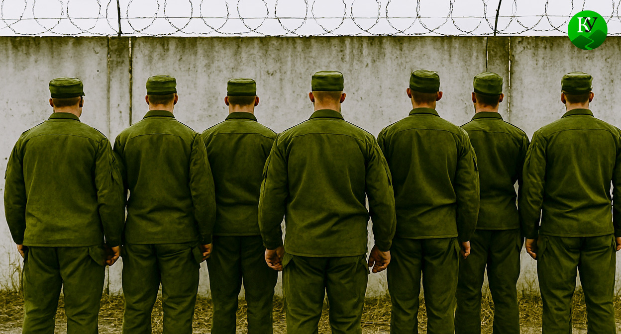 Военные на СВО. Иллюстрация создана «Кавказским узлом» с помощью ИИ в программе Copilot