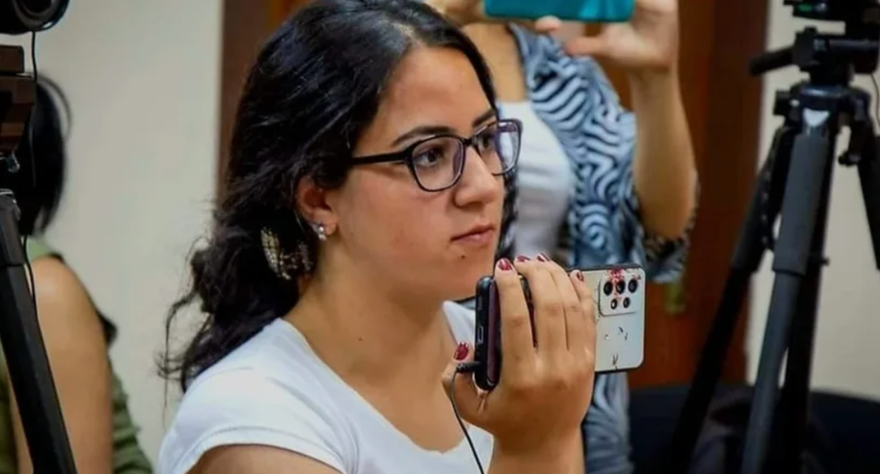 Фатима Мовламлы. Скриншот фото https://musavat.com/ru/news/fatima-movlamly-arestovana_1149803.html.