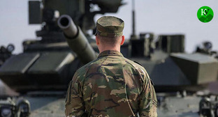 Военнослужащий. Иллюстрация создана "Кавказским узлом" при помощи ИИ в программе Copilot