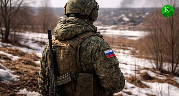 Военнослужащий. Иллюстрация создана "Кавказским узлом" при помощи ИИ в программе Copilot Военнослужащий. Иллюстрация создана "Кавказским узлом" при помощи ИИ в программе Copilot