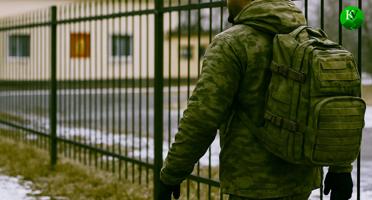 Военный. Иллюстрация создана «Кавказским узлом» с помощью ИИ в программе Copilot