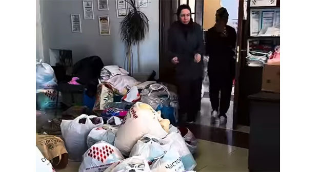 Сбор помощи для жителей Дагестана. Скриншот видео https://www.instagram.com/reels/DWybU-1DUez/ Instagram принадлежит компании Meta деятельность которой запрещена в России